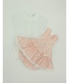 Conjunto Menina Flores